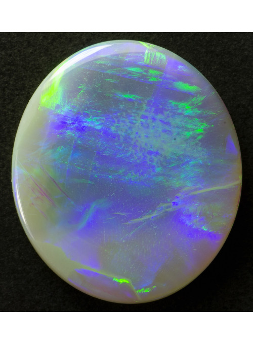 Drahý opál - Iris pattern 12x10mm