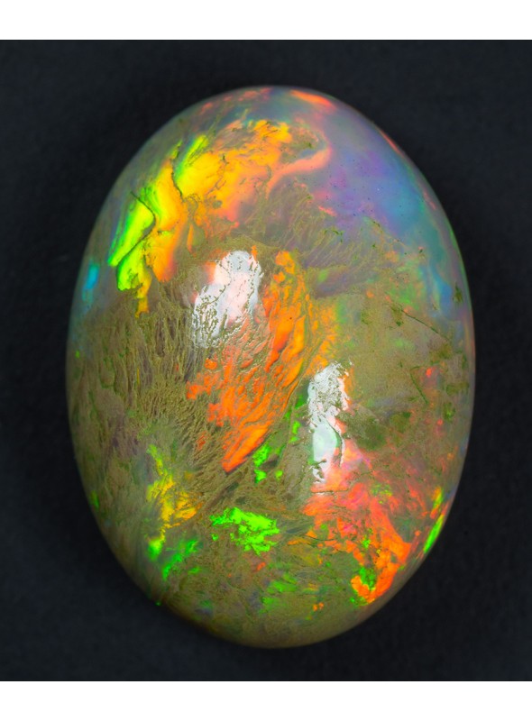 Drahý opál z Etiopie 16x12mm